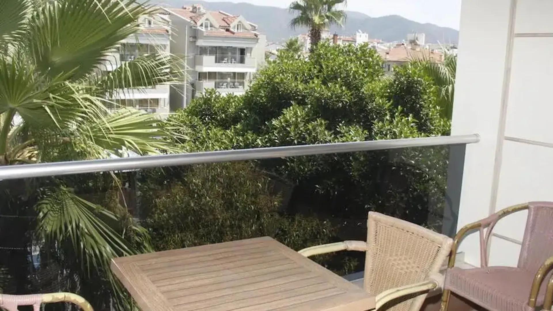 Mehtap Family Hotel balcony