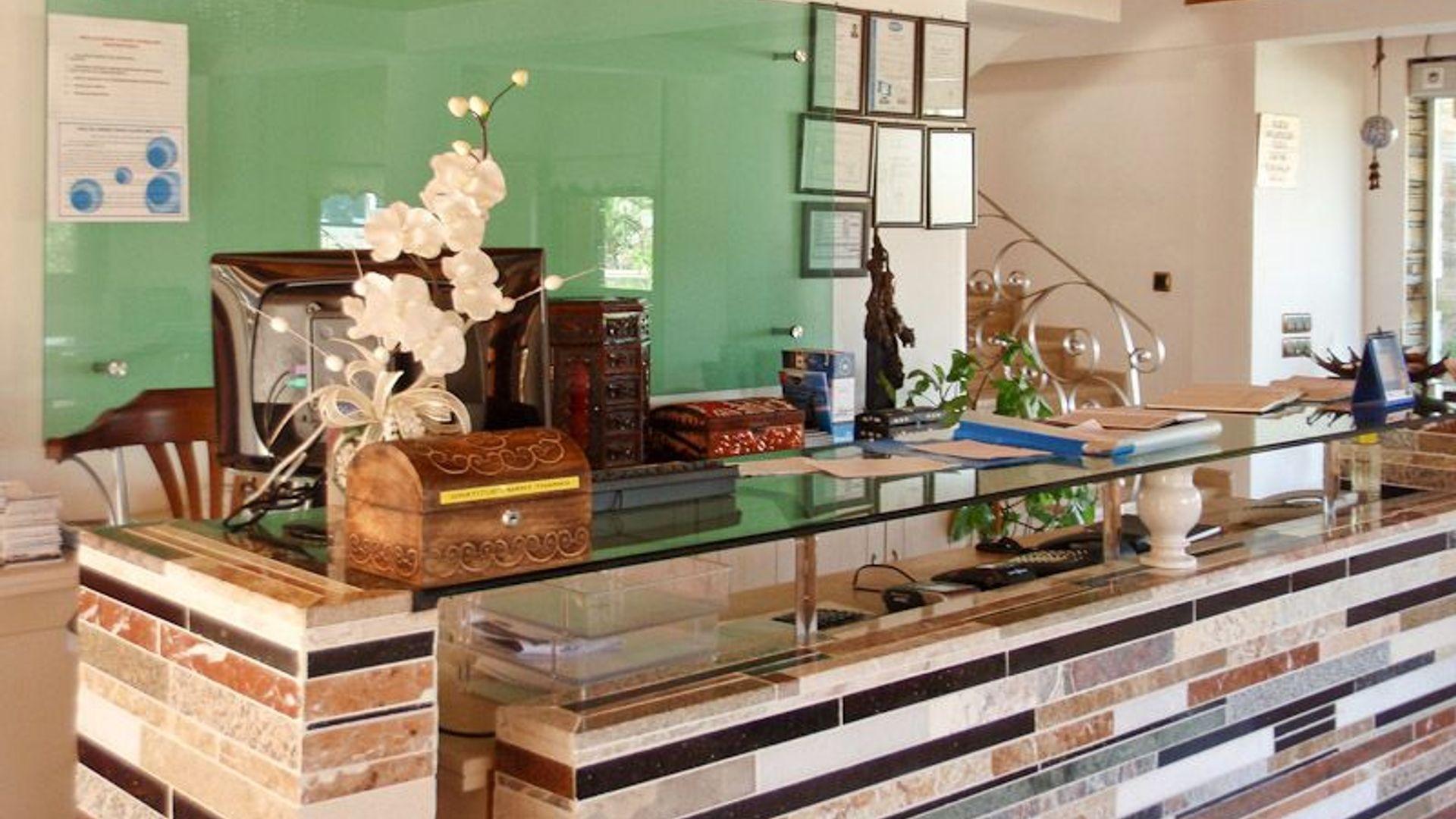 BC Spa Hotel reception